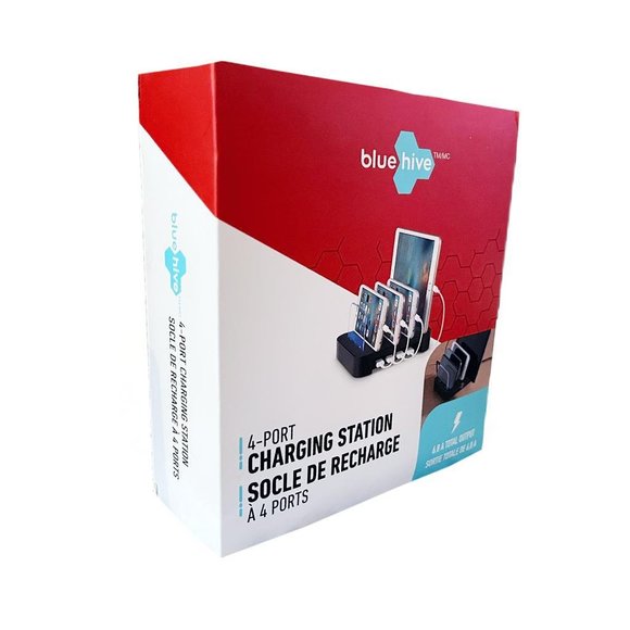 BLUEHIVE 4 Port Mobile Charging Station - Picture 1 of 1